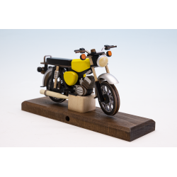 Räuchermoped Simson gelbes S51 28x8x14,5cm